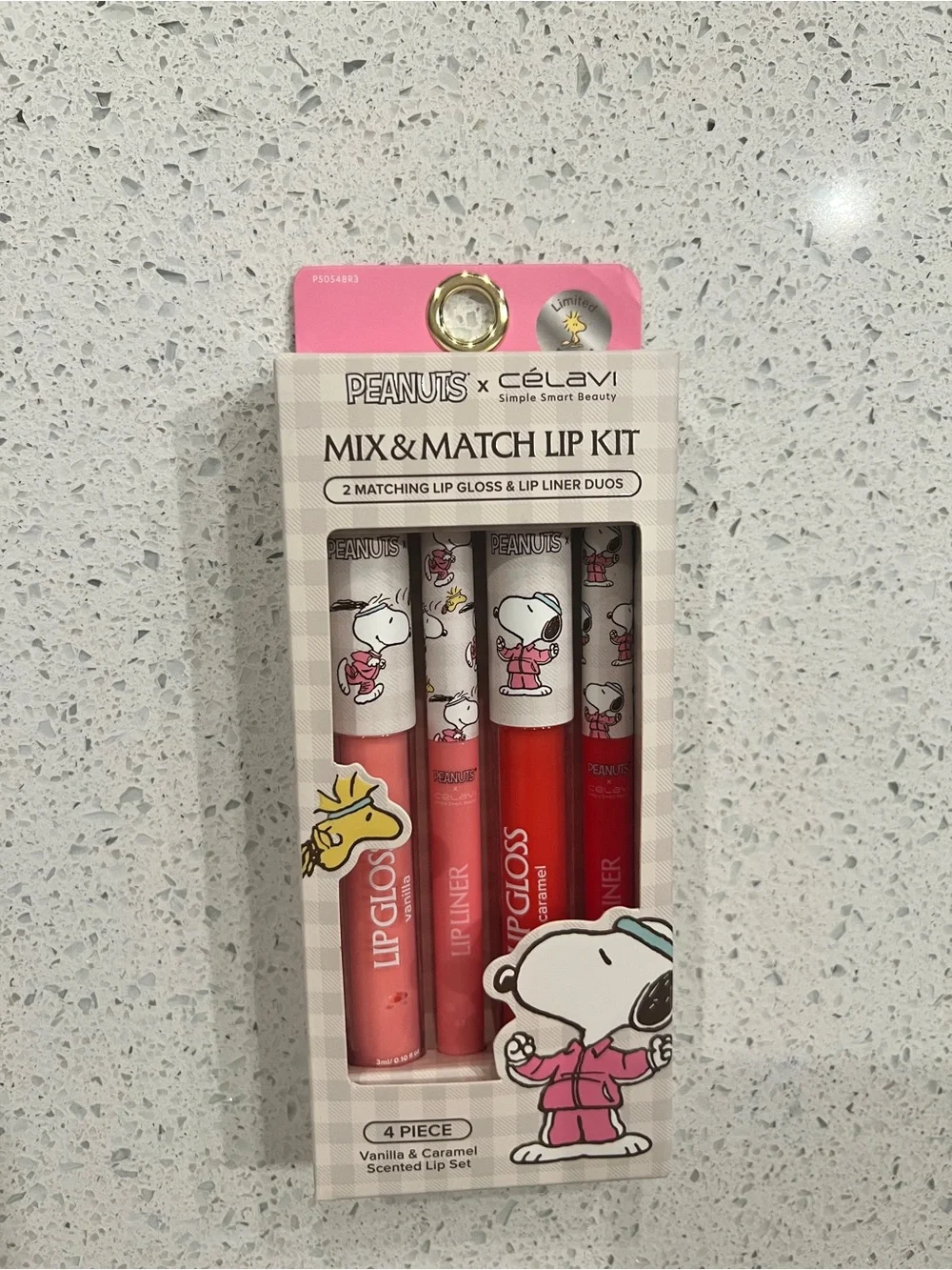 Peanuts Mix & Match Lip Kit — Pink & Red